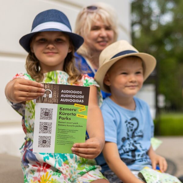 Audio guide in Ķemeri Resort Park