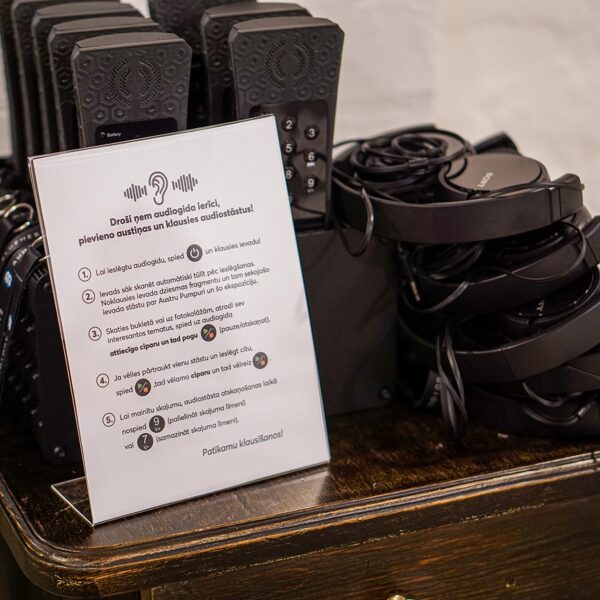 Audio guide "In the Austra Room" in Liepaja