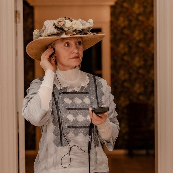 Audio guide at Jaunmoku Castle